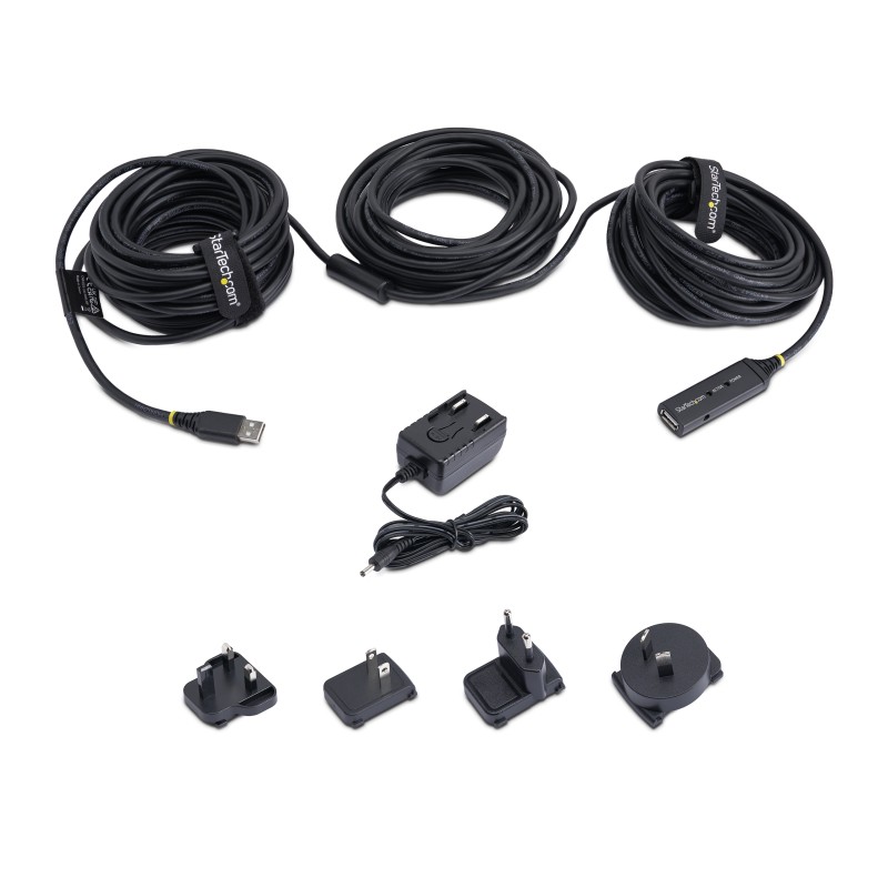 StarTech.com 5m USB 2.0 Active Extension Cable M/F - 5 meter USB A Male to USB A Female USB 2.0 Repeater / Extender Cable