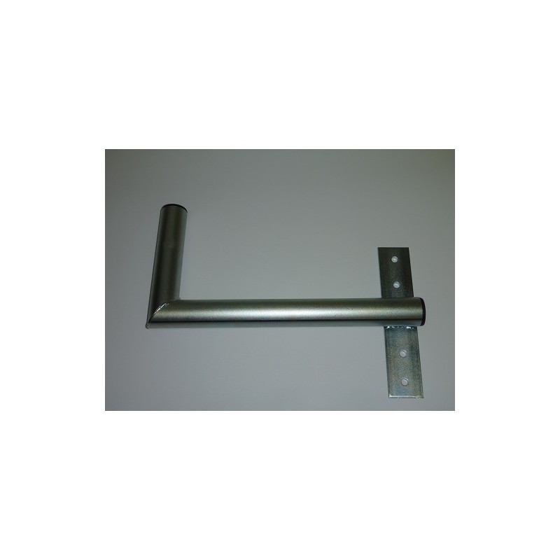 Anténní držák na okno 30cm pravý, průměr 42mm
