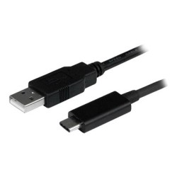 StarTech.com 0.5m USB C to USB A Cable - M/M - USB 2.0 - USB-C Charger Cable - USB 2.0 Type C to Type A Cable - USB A to C