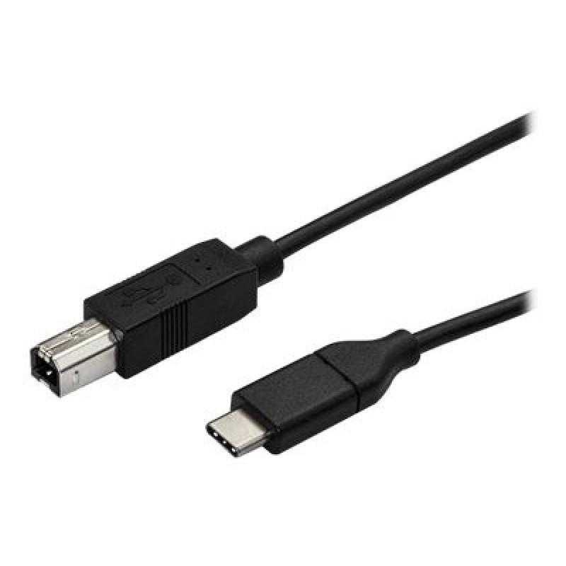 StarTech.com USB C to USB B Printer Cable - 1.6 ft / 0.5m - USB C Printer Cable - USB C to USB B Cable - USB Type C to Type B