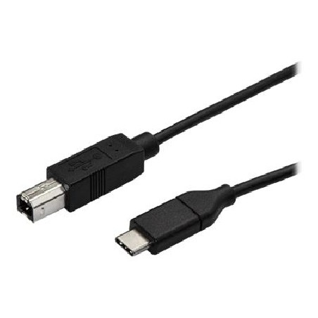 StarTech.com USB C to USB B Printer Cable - 1.6 ft / 0.5m - USB C Printer Cable - USB C to USB B Cable - USB Type C to Type B