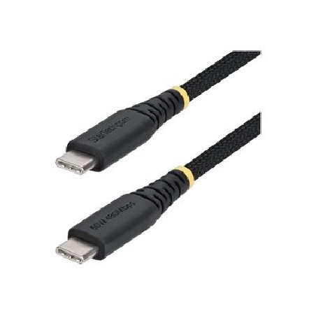 StarTech.com - USB kabel - USB-C (M) do USB-C (M) - USB 2.0 - 3 A - 2 m - USB Power Delivery (60W) - cerná