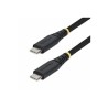 StarTech.com - USB kabel - USB-C (M) do USB-C (M) - USB 2.0 - 3 A - 30 cm - USB Power Delivery (60W) - cerná