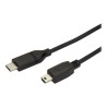 StarTech.com USB C to Mini USB Cable - 6 ft / 2m - M/M - USB 2.0 - Mini USB Cord - USB C to Mini B Cable - USB Type C to Mini