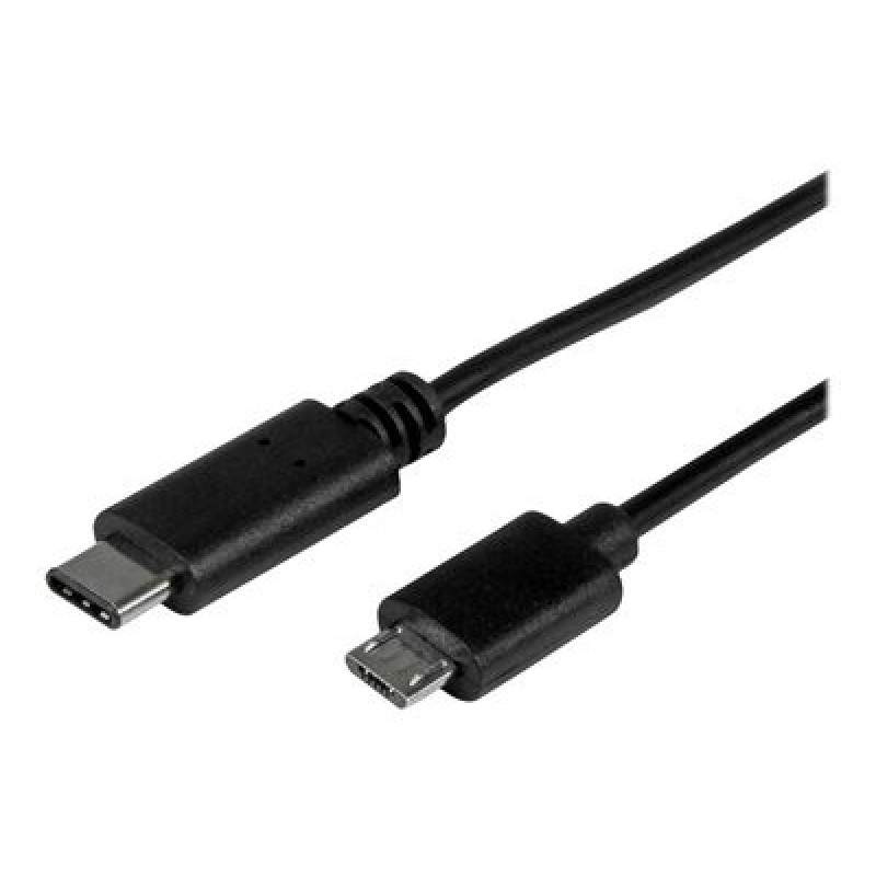StarTech.com USB C to Micro USB Cable - 0.5m - M/M - Thunderbolt 3 Compatible - Micro USB Cord -USB Type C to Micro USB Cable