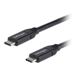 StarTech.com USB C To USB C Cable - 3 ft / 1m - USB-IF Certified - 5A PD - USB 2.0 - USB Type C Charging Cable - USB C Fast