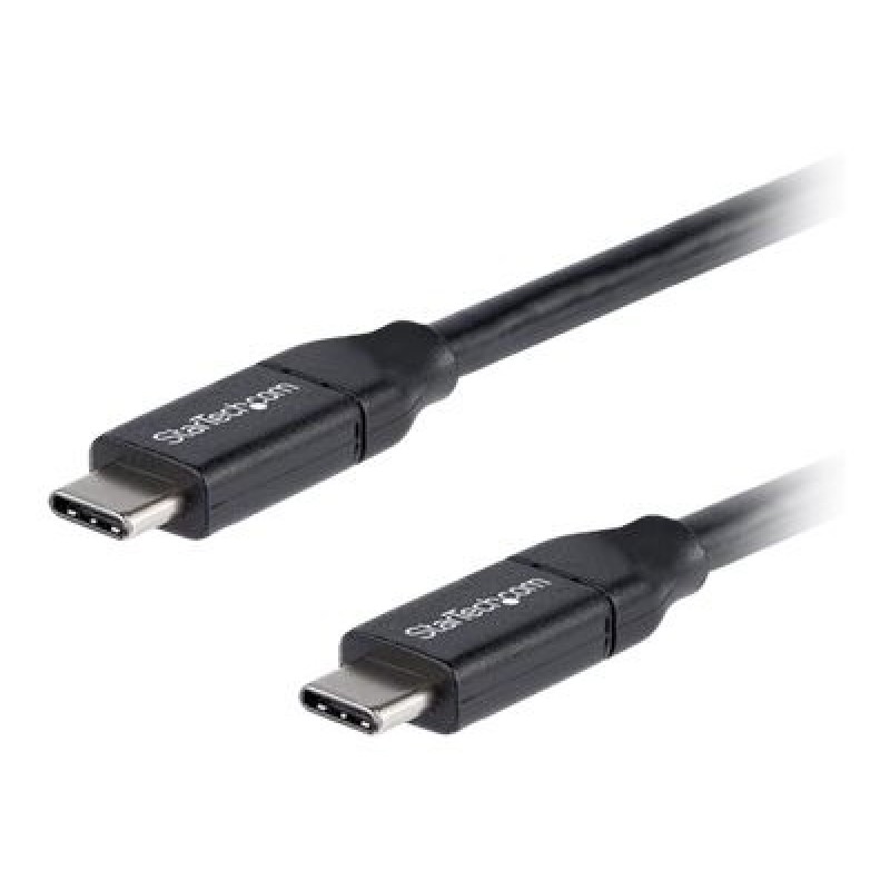 StarTech.com USB C To USB C Cable - 3 ft / 1m - USB-IF Certified - 5A PD - USB 2.0 - USB Type C Charging Cable - USB C Fast