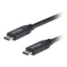 StarTech.com USB C To USB C Cable - 3 ft / 1m - USB-IF Certified - 5A PD - USB 2.0 - USB Type C Charging Cable - USB C Fast