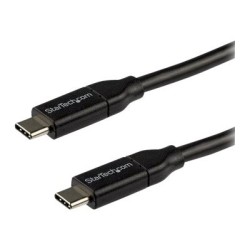 StarTech.com USB C To USB C Cable - 10 ft / 3m - USB-IF Certified - 5A PD - USB 2.0 - USB Type C Charging Cable - USB C Fast