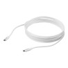 StarTech.com USB C to USB C Cable - 13 ft / 4m - 5A PD - M/M - White - USB 2.0 - USB-IF Certified - USB Type C Cable - USB C