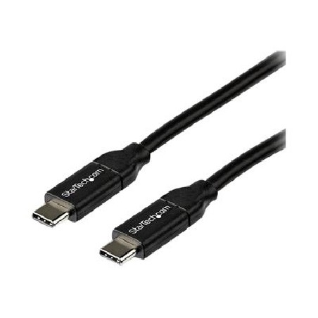 StarTech.com 2m 6ft USB C to USB C Cable - 5A PD - USB 2.0 USB-IF Certified - USB kabel - USB-C (M) rovné do USB-C (M) rovné