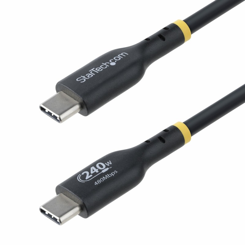 StarTech.com 3m USB C Charging Cable, USB-IF Certified USB-C Cable, 240W - USB kabel - USB-C (M) do USB-C (M) - USB 2.0 - 48 V