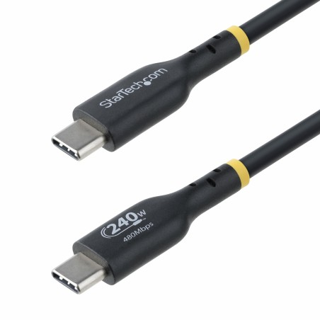 StarTech.com 3m USB C Charging Cable, USB-IF Certified USB-C Cable, 240W - USB kabel - USB-C (M) do USB-C (M) - USB 2.0 - 48 V