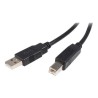 StarTech.com 0.5m USB 2.0 A to B Cable M/M - Kabel USB - USB (M) do USB typ B (M) - USB 2.0 - 50 cm - černá