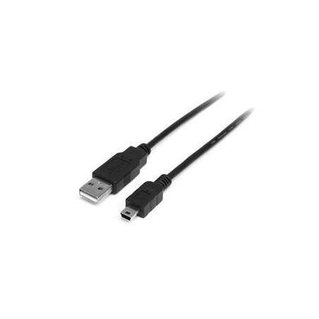 StarTech.com 1m Mini USB 2.0 Cable A to Mini B M/M - Kabel USB - USB (M) do mini-USB typ B (M) - USB 2.0 - 1 m - černá