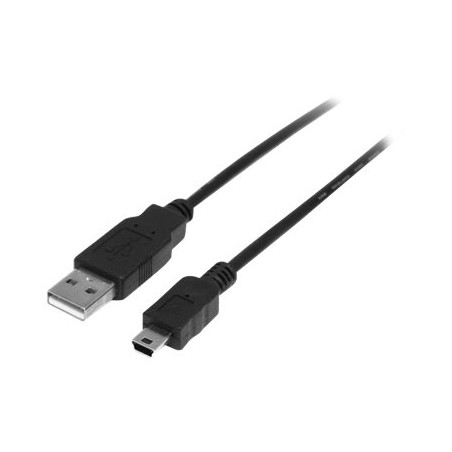 StarTech.com 0.5m Mini USB 2.0 Cable A to Mini B M/M - Kabel USB - USB (M) do mini-USB typ B (M) - USB 2.0 - 50 cm - černá
