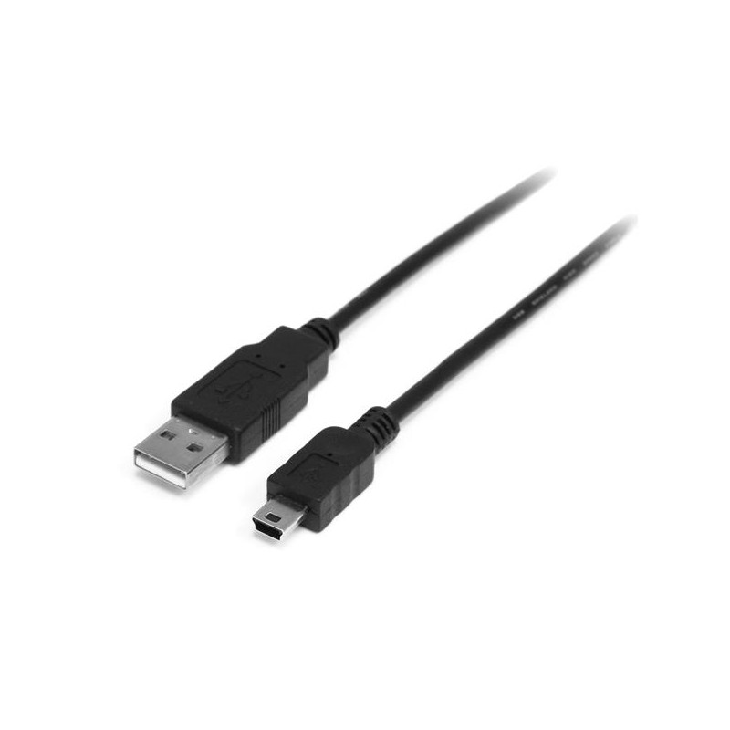 StarTech.com 2m Mini USB 2.0 Cable A to Mini B M/M - Kabel USB - USB (M) do mini-USB typ B (M) - USB 2.0 - 2 m - černá