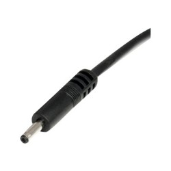 StarTech.com 3 ft. (0.9 m) USB to Type H Barrel 5V DC Power Cable - USB to 3.4mm Power Cable - 5V DC Type H - Black - Bluetooth