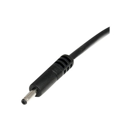 StarTech.com 3 ft. (0.9 m) USB to Type H Barrel 5V DC Power Cable - USB to 3.4mm Power Cable - 5V DC Type H - Black - Bluetooth
