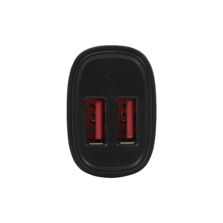 StarTech.com Dual Port USB Car Charger - High Power 24W/4.8A - Black - 2-Port USB Car Charger - Charge two tablets at once