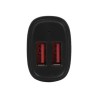 StarTech.com Dual Port USB Car Charger - High Power 24W/4.8A - Black - 2-Port USB Car Charger - Charge two tablets at once