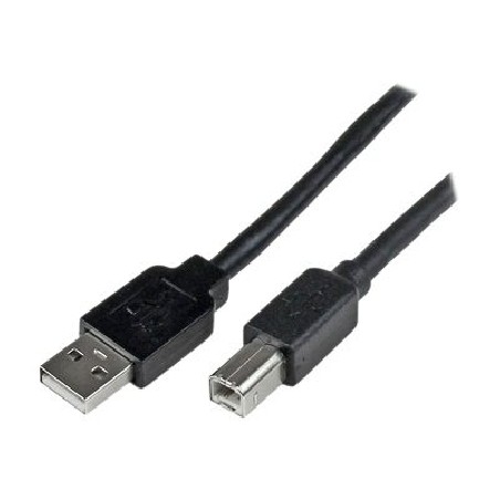 StarTech.com 20m / 65 ft Active USB 2.0 A to B Cable - Long 20 m USB Cable - 20m USB Printer Cable - 1x USB A (M), 1x USB B (M)