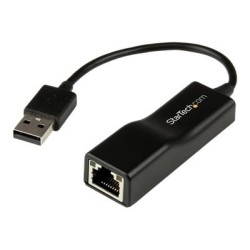 StarTech.com USB 2.0 to 10/100 Mbps Ethernet Network Adapter Dongle - USB Network Adapter - USB 2.0 Fast Ethernet Adapter - USB