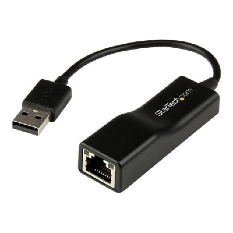 StarTech.com USB 2.0 to 10/100 Mbps Ethernet Network Adapter Dongle - USB Network Adapter - USB 2.0 Fast Ethernet Adapter - USB