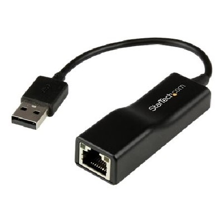 StarTech.com USB 2.0 to 10/100 Mbps Ethernet Network Adapter Dongle - USB Network Adapter - USB 2.0 Fast Ethernet Adapter - USB