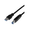 StarTech.com 1m 3 ft Certified SuperSpeed USB 3.0 A to B Cable Cord - USB 3 Cable - 1x USB 3.0 A (M), 1x USB 3.0 B (M) - 1
