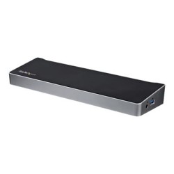 StarTech.com Triple Monitor USB 3.0 Laptop Docking Station - 4K HDMI, 2x DisplayPort - Universal USB Dock for Windows & Mac OS