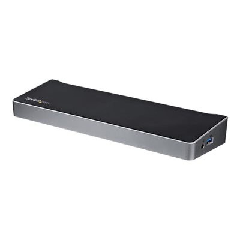 StarTech.com Triple Monitor USB 3.0 Laptop Docking Station - 4K HDMI, 2x DisplayPort - Universal USB Dock for Windows & Mac OS