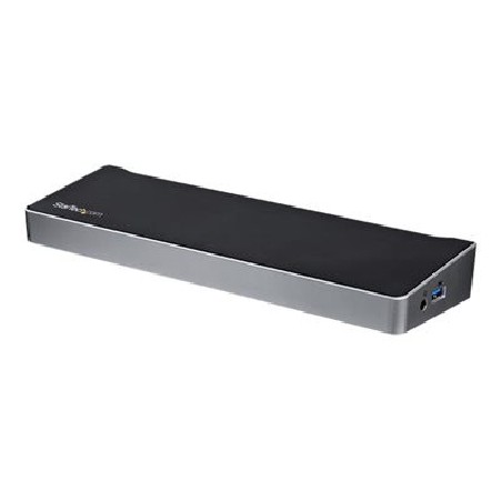 StarTech.com Triple Monitor USB 3.0 Laptop Docking Station - 4K HDMI, 2x DisplayPort - Universal USB Dock for Windows & Mac OS