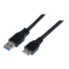 StarTech.com 1m 3 ft Certified SuperSpeed USB 3.0 A to Micro B Cable Cord - USB 3 Micro B Cable - 1x USB A (M), 1x USB Micro B
