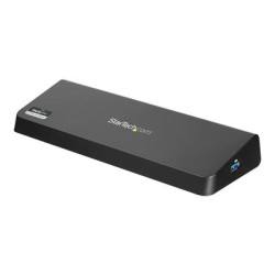 StarTech.com USB 3.0 Docking Station Dual Monitor with HDMI & 4K DisplayPort, 4x USB-A, Gigabit Ethernet, USB Type A Universal