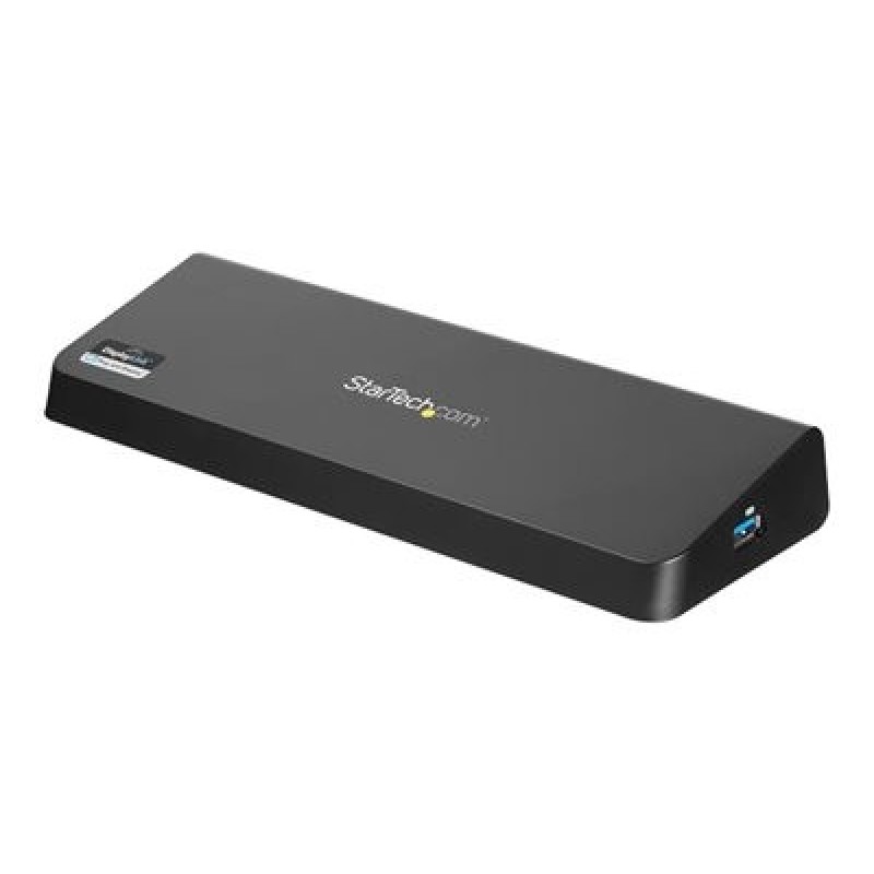 StarTech.com USB 3.0 Docking Station Dual Monitor with HDMI & 4K DisplayPort, 4x USB-A, Gigabit Ethernet, USB Type A Universal