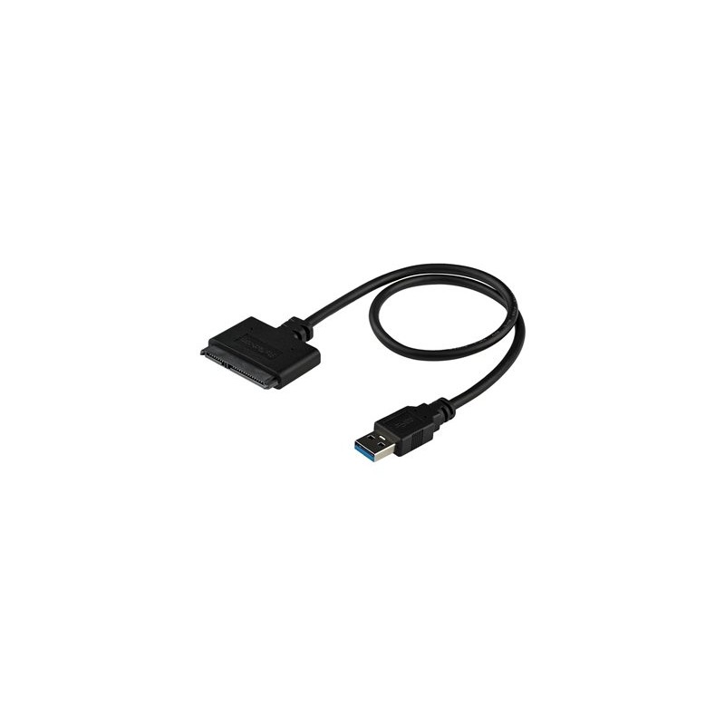 StarTech.com SATA to USB Cable - USB 3.0 to 2.5" SATA III Hard Drive Adapter - External Converter for SSD/HDD Data Transfer