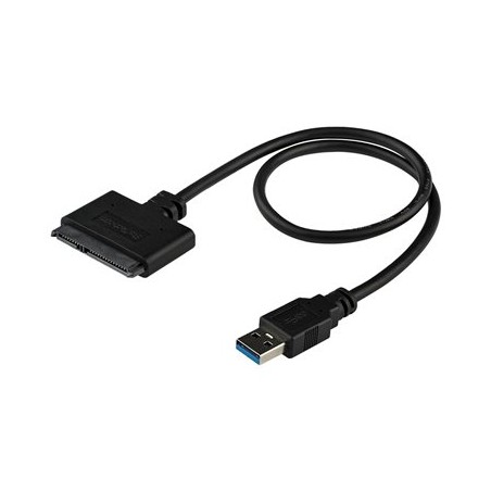 StarTech.com SATA to USB Cable - USB 3.0 to 2.5" SATA III Hard Drive Adapter - External Converter for SSD/HDD Data Transfer