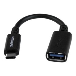 StarTech.com USB-C to USB Adapter - 6in - USB-IF Certified - USB-C to USB-A - USB 3.1 Gen 1 - USB C Adapter - USB Type C