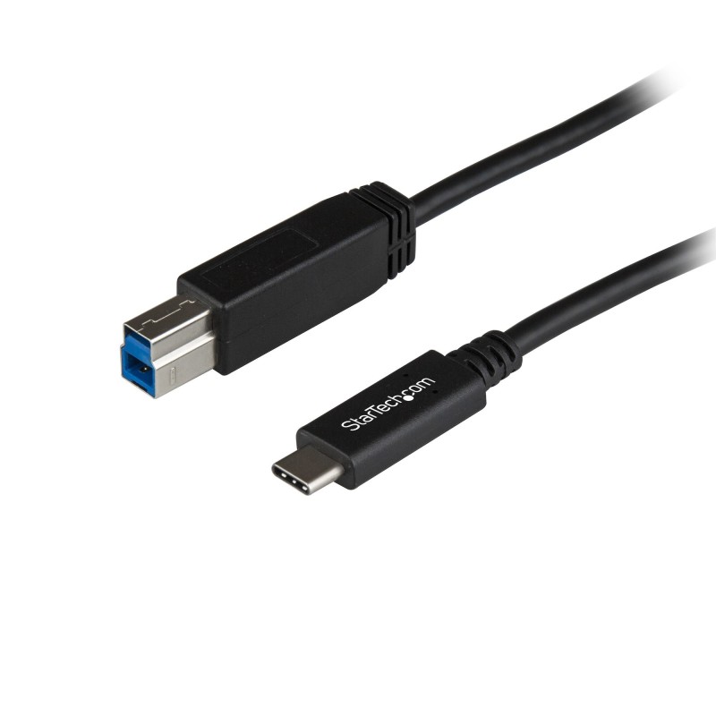 StarTech.com USB C to USB B Printer Cable - 1m / 3 ft - Superspeed - USB 3.1 - 10Gbps - USB C Printer Cable - USB Type C to