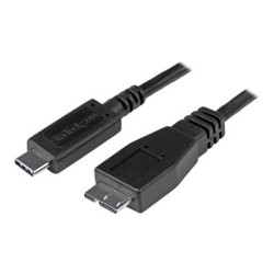 StarTech.com USB C to Micro USB Cable - 3 ft / 1m - USB 3.1 - 10Gbps - Micro USB Cord - USB Type C to Micro USB Cable