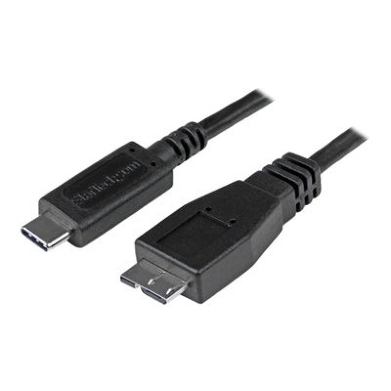 StarTech.com USB C to Micro USB Cable - 3 ft / 1m - USB 3.1 - 10Gbps - Micro USB Cord - USB Type C to Micro USB Cable