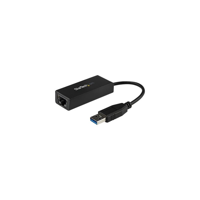 StarTech.com USB 3.0 to Gigabit Ethernet Adapter - 10/100/1000 NIC Network Adapter - USB 3.0 Laptop to RJ45 LAN (USB31000S)