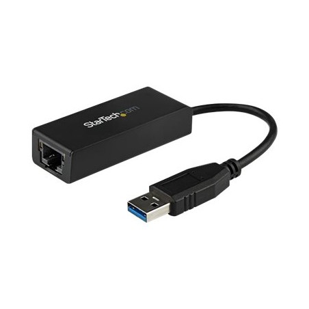 StarTech.com USB 3.0 to Gigabit Ethernet Adapter - 10/100/1000 NIC Network Adapter - USB 3.0 Laptop to RJ45 LAN (USB31000S)