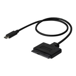 StarTech.com USB C to SATA Adapter - External Hard Drive Connector for 2.5'' SATA Drives - SATA SSD / HDD to USB C Cable