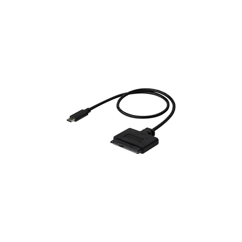 StarTech.com USB C to SATA Adapter - External Hard Drive Connector for 2.5'' SATA Drives - SATA SSD / HDD to USB C Cable