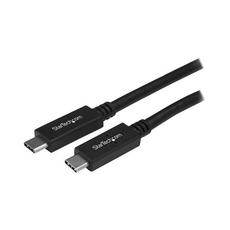 StarTech.com USB C to UCB C Cable - 0.5m - Short - M/M - USB 3.1 (10Gbps) - USB C Charging Cable - USB Type C Cable - USB-C to