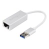 StarTech.com USB 3.0 to Gigabit Network Adapter - Silver - Sleek Aluminum Design for MacBook, Chromebook or Tablet - Native