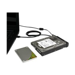 StarTech.com USB to SATA Adapter Cable - 2.5in and 3.5in Drives - USB 3.1 - 10Gbps - External Hard Drive Cable - Hard Drive