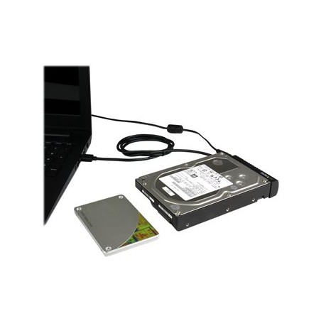 StarTech.com USB to SATA Adapter Cable - 2.5in and 3.5in Drives - USB 3.1 - 10Gbps - External Hard Drive Cable - Hard Drive